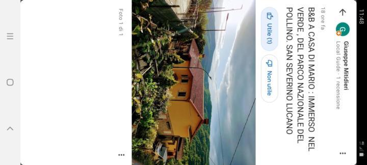 B&B A Casa Di Mario San Severino Lucano Exterior foto